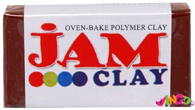 5018802 Пластика Jam Clay, Темний шоколад, 20г