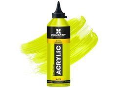 Фарба акрилова STANDART "Kompozit", 0,5 л (111 Флуоресцентний салатовий)