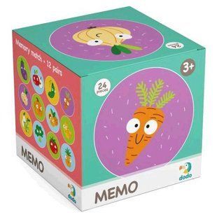 Гра Міні Мемо Фрукти, овочі, 300156