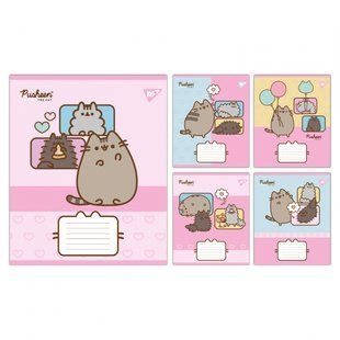 767605 А5 18 кл. Yes Pusheen Funny, зошит учнівський шкільний