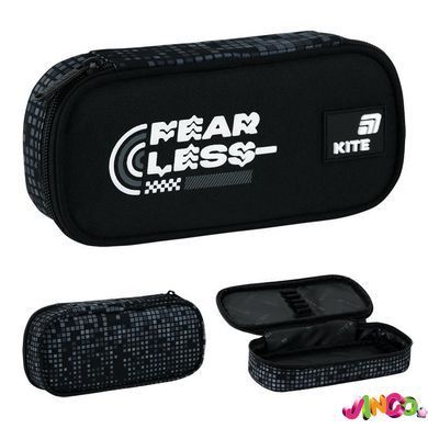 74480 Пенал Kite 662 Fearless, Чорний