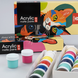 Набір акрилових фарб, ColorCat, матові, 18 ? 10 мл, Arteo (322112009)
