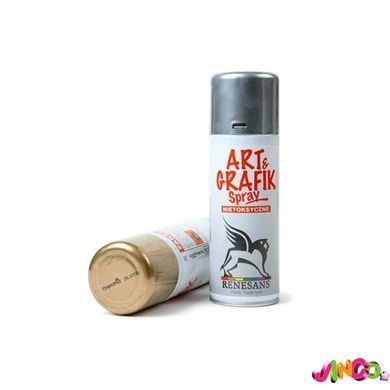 ART GRAFIK АКРИЛ В аерозоль 200 ГБ 2 металік СРІБЛО хромоване