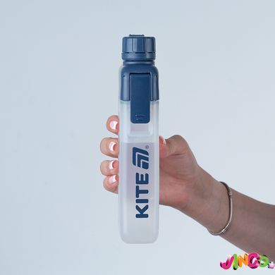 Пляшка для води Kite, 450 мл, синя (K25-1239-1)