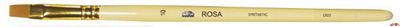 Кисточка "Roubloff", синтетика, плоская, длинная ручка, покрыта лаком, 1322, №2