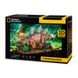 Тривимірна головоломка-конструктор National Geographic Dino Стегозавр, DS1054h, CubicFun