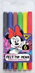 650429 Фломастери YES 6 кольорів "Minnie Mouse"
