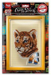 Набір креативної творчості "Вишивка хрестиком на канві CROSS STITCH" (15), VKB-01-01,02,03., 04 ...