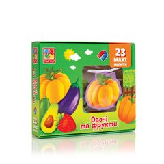 VT3106-28 Набір магнітів "Овочі та фрукти" VT3106-28 (укр)