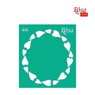 Багаторазовий самоклеючий трафарет ROSA TALENT №44 (3625144)