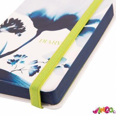 Діловий записник А6 недатований Yes Floral, твердий, 320 стор., 252602