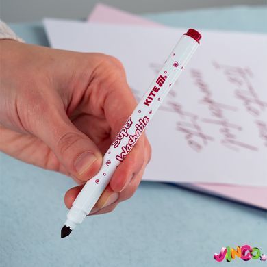 Фломастери Kite, набір 12шт, Kite Creative Superwashable (K-1152)