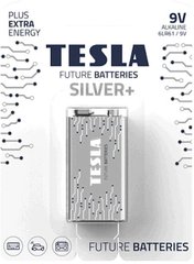 Лужна батарея TESLA Batteries 9V / 6LR61 GOLD+;блистер-1шт. в упаковці