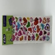 ZB.63386 3D наліпки Закохані серця 23 см, KIDS Line