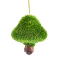 972910 Іграшка Yes! Fun новорічна "Лісовий гриб" d-5.5 см, зелений