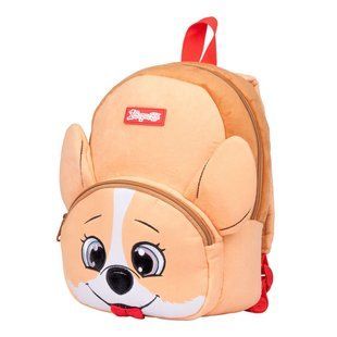 Рюкзак дитячий 1Вересня K-42 Corgi, коричневий, 557982