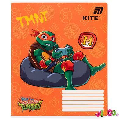 Зошит шкільний Kite Ninjia Turtles NT26-236, 18 аркушів, клітинка