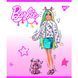 766803 Зошит для записів А5 12 лін. YES Barbie мат. ВДЛ+глітер