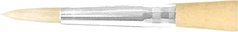 Кисточка "Roubloff", щетина, круглая, длинная ручка, покрыта лаком, 1612, №8