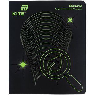 Зошит предметний Kite Lumen K26-240-7, 48 аркушів, клітинка, біологія