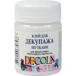 352 152 Клей для декупажу по тканині декольте, 50 мл