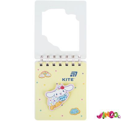 Блокнот на спіралі Kite Cinnamoroll CR26-276, 80 аркушів, клітинка