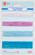 Набір шнурів паперових декоративних, 4 кольори, 8 м/уп, рожево-блакитний (952039)