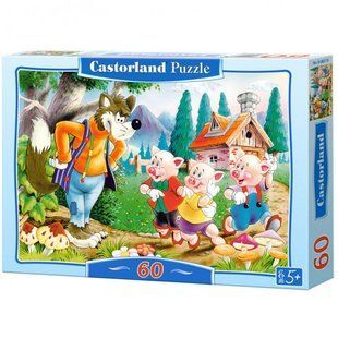 Пазли Castorland ТРОЄ ПОРОСЯТ (В-06106)