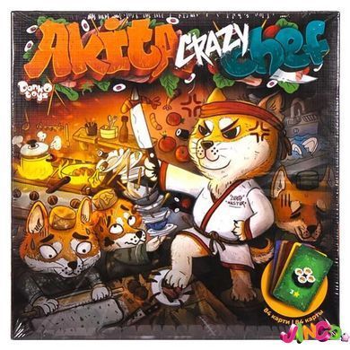Настільна гра "Akita Crazy Chef", G-ACC-01-01
