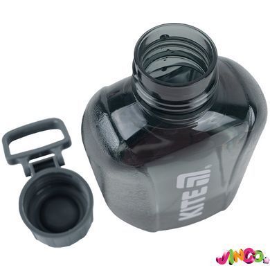 Пляшка для води Kite, 650 мл, сіра (K25-1240-1)