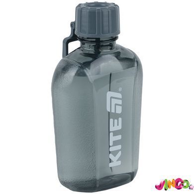 Пляшка для води Kite, 650 мл, сіра (K25-1240-1)
