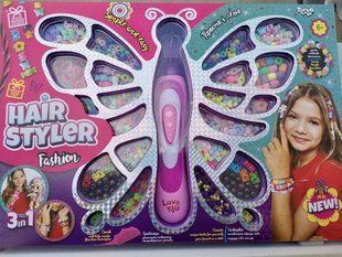 Креативна творчість "Hair Styler. Fashion" метелик MAXI, HS-01-01