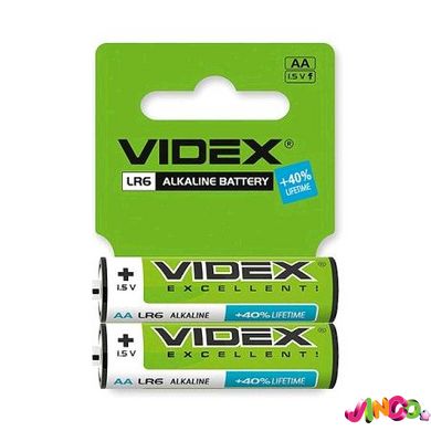 VD0101 Батарейкa Videx LR6 (блістер-2 шт.)