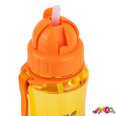 Пляшечка для води Kite, 350 мл, GF (GF25-399), жовтий, помаранчевий