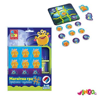Магнитная игра Монстеры Vladi Toys. Крестики-нолики (VT3703-09)