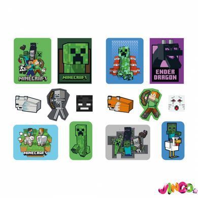 Набір наліпок 2D Yes "Minecraft Heroes" (708530)