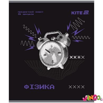 Зошит предметн. 48 арк., кл., фольга+УФ, HP, фізика, HP25-240-2
