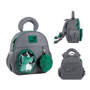 Рюкзак Kite Kids 2737 Croco Boo (K26-2737XXS-2), сірий