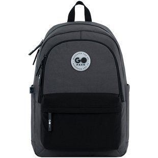 GO26-141L-4 Рюкзак GoPack Education Teens 141L чорний, сірий