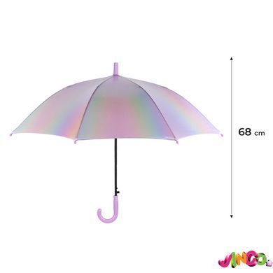 K24-2001-3 Парасоля Kite дитяча 2001-3 рожевий голографік