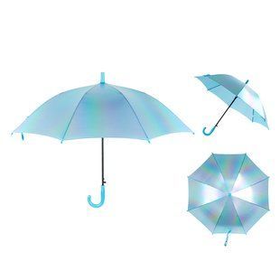 K24-2001-4 Парасоля Kite дитяча 2001-4 блакитний голографік