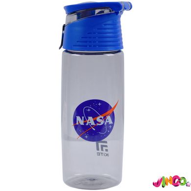 Пляшечка для води Kite NASA NS21-401, 550 мл, сіра, сірий