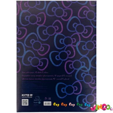 Бумага цветная неоновая Kite Hello Kitty (HK21-252)