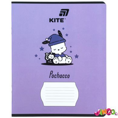 Зошит шкільний Kite Pochacco PC26-232, 12 аркушів, клітинка