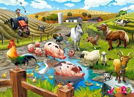 Пазли Castorland Життя на фермі (B-070060)