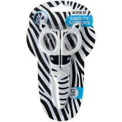 Ножиці дитячі пластикові, безпечні, 12см Zebra