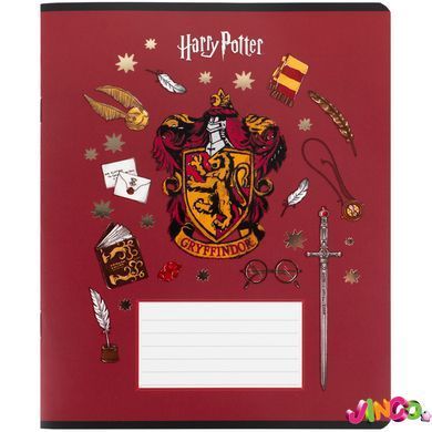 Зошит шкільний Kite Harry Potter HP26-232, 12 аркушів, клітинка