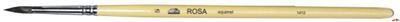 Кисточка "Roubloff", белка, круглая, длинная ручка, покрытая лаком, 1412, №0