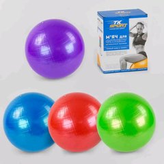 102912 Мяч для фитнеса B 26266 (30) "TK Sport", 4 цвета, диаметр 65 см, в коробке [Коробка]