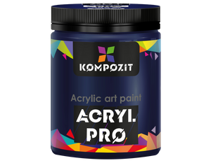 Фарба художня Acryl Pro ART Kompozit 430 мл, 388 глибоко синій, 388 глибоко синій